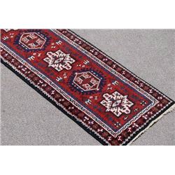 Highly Collectible Semi Antique Heriz Design Runner