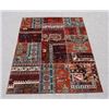 Image 2 : SPECTACULAR HANDMADE SEMI ANTIQUE TURKISH PATCHWORK KILIM