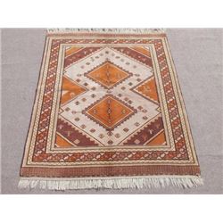 Beautiful Fine Quality Semi Antique Oashak Design Turkish Rug 6x8