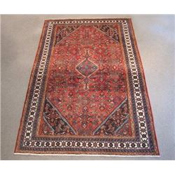 Absolutely Stunning Semi Antique Persian Hosseinabad 7x10