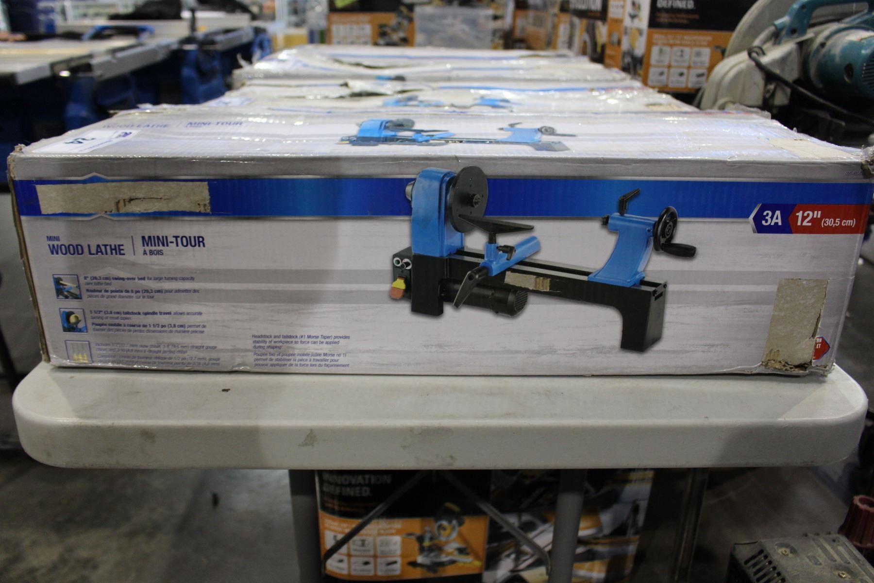 MINI WOOD LATHE - Able Auctions MINI WOOD LATHE - Able Auctions