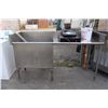 Image 1 : STAINLESS STEEL COMMERCIAL RESTAURANT SINK