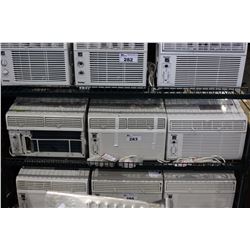 3 WINDOW AIR CONDITIONERS