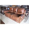 Image 2 : RECLINING 3 SEATER SOFA - PLUG IN OFFICE