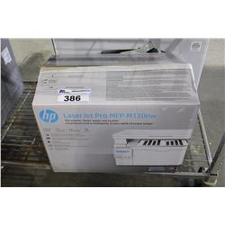HP LASER JET PRO MFPM130NW PRINTER