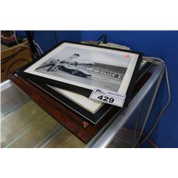 4 FRAMED PRINTS