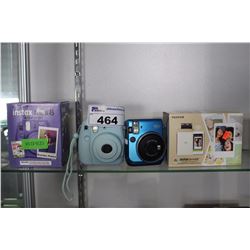 3 FUJI INSTAX CAMERAS AND MINI PHOTO PRINTER