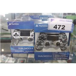 PAIR OF SONY PLAYSTATION CONTROLLERS
