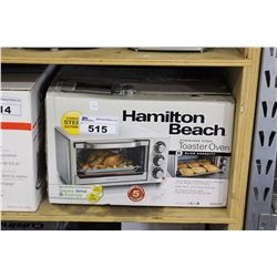 HAMILTON BEACH TOASTER OVEN