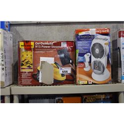 POWER STEAMER AND ALL SEASON FAN\HEATER