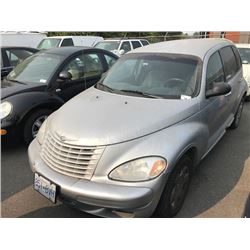 2005 CHRYSLER PT CRUISER, GREY, GAS, AUTOMATIC, VIN#3C4FY48B95T519736, 112,290KMS,