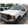 Image 1 : 2006 FORD F250, WHITE, GAS, VIN#1FTSX20596EC35519, 155,494KMS, RD,TH,4W,AC, 1 ICBC REPAIRED
