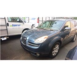 2006 SUBARU TRIBECA, BLUE, GAS, AUTOMATIC, VIN#4S4WX82C864421361, RD,CD,PW,CC,