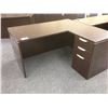 Image 2 : ESPRESSO 5' X 5' L-SHAPE CLERICAL DESK-RH