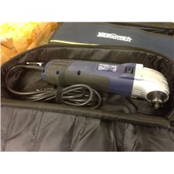 MASTERCRAFT ELECTRIC GRINDER WITH ATTACHMENTS AND SOFT CASE