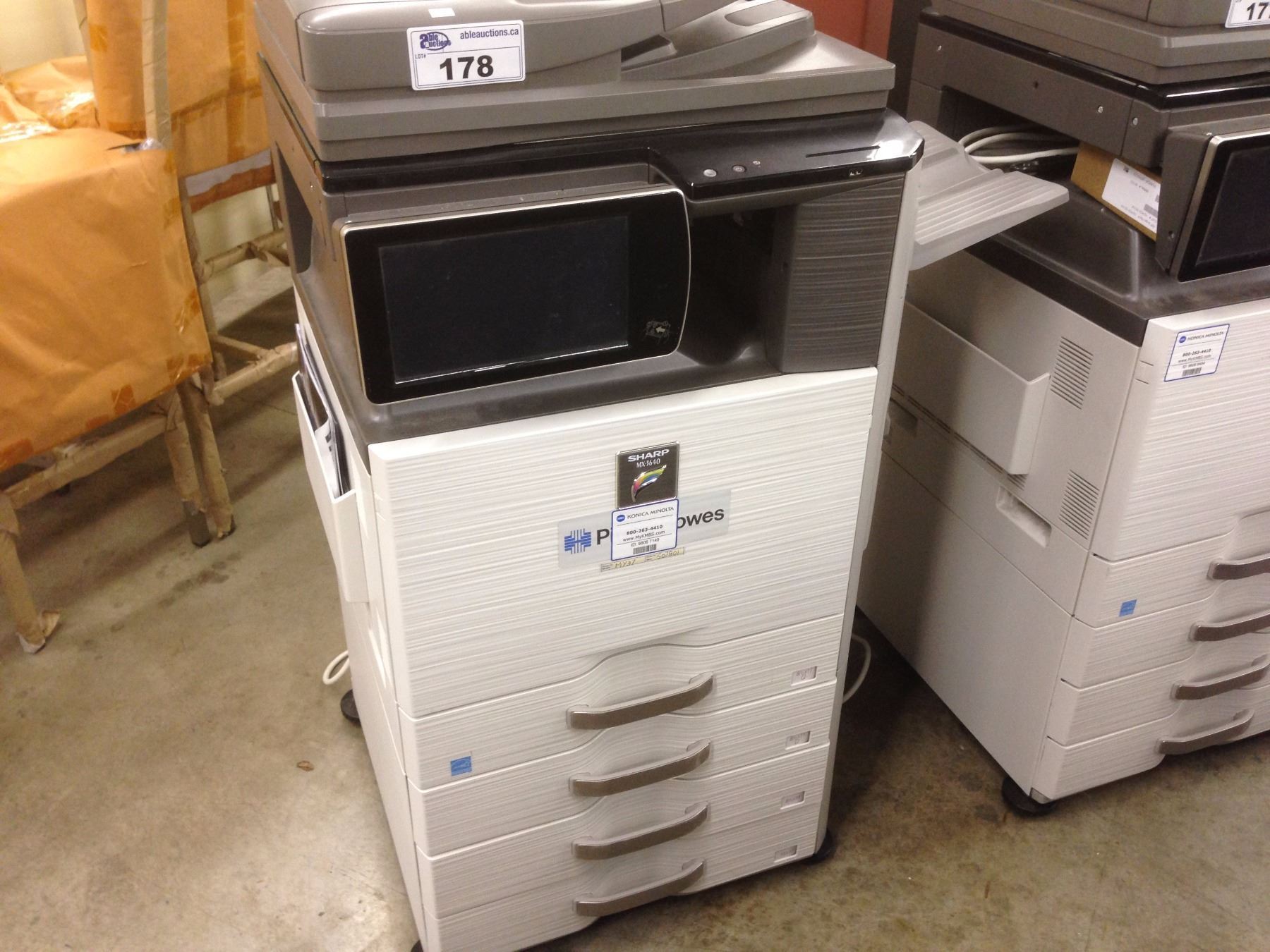 SHARP MX-3640 DIGITAL MULTIFUNCTION COPIER