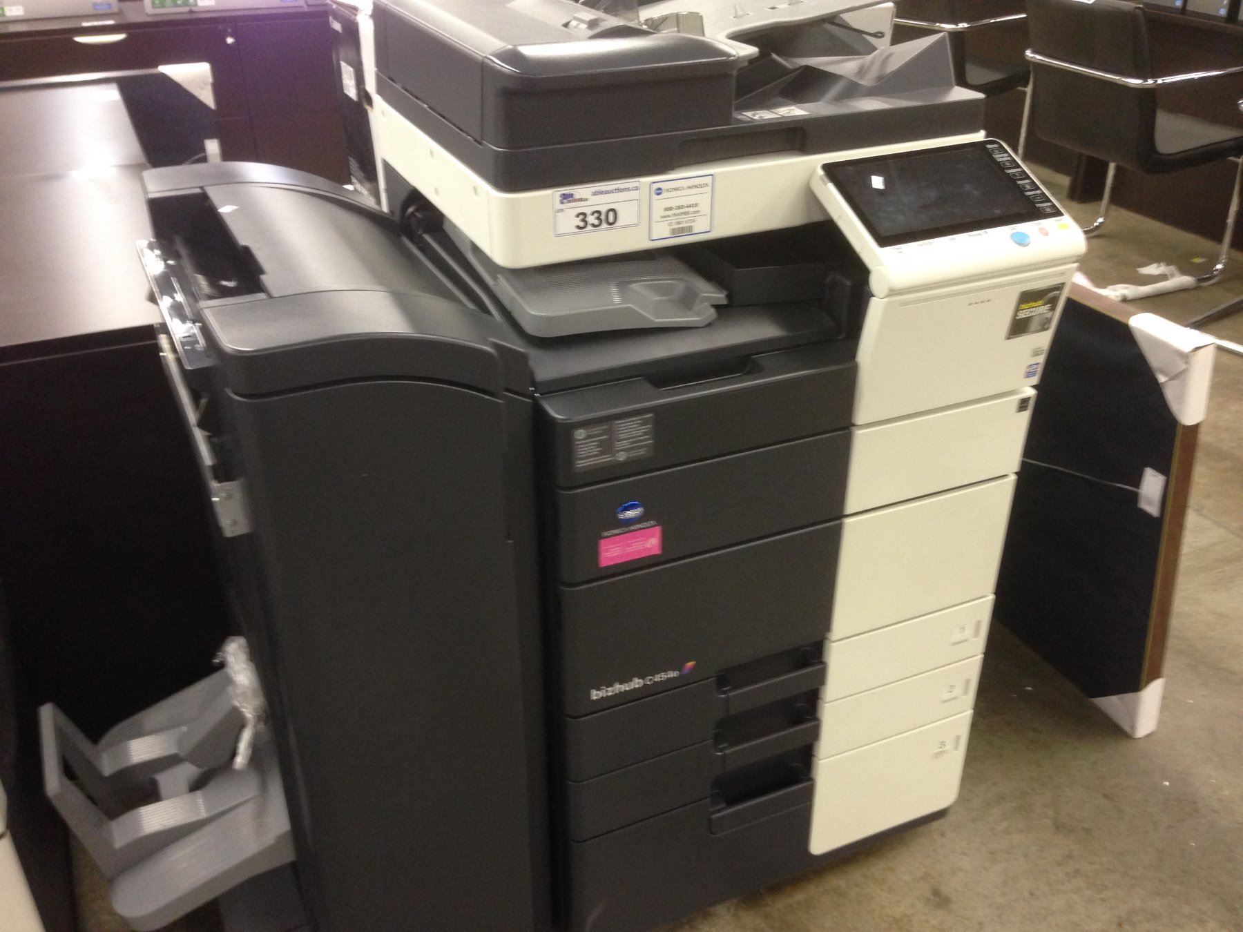 KONICA MINOLTA BIZHUB C454E DIGITAL MULTIFUNCTION COPIER