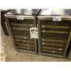 Image 2 : DANBY DUAL TEMPERATURE STAINLESS STEEL AND GLASS FRONT WINE COOLER