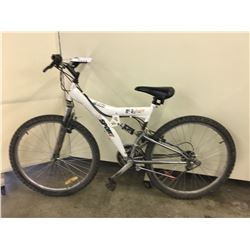 WHITE SPORTEK FULL SUSPENSION MOUNTAIN BIKE