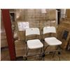 Image 1 : 32 PLASTIC BAR HEIGHT STOOLS AND 10 PLASTIC BAR TABLES