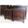 Image 2 : BEDROOM SUITE WITH DRESSER, MIRROR, HIGHBOY, AND 2 NIGHTSTANDS