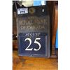 Image 1 : ROYAL BANK OF CANADA VINTAGE CALENDAR