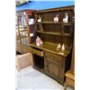 Image 2 : CARVED OAK STEP BACK CUPBOARD