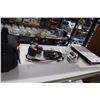 Image 2 : SHELF LOT INCLUDING LAPTOP AND 4 DIGITAL CAMERAS