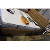 Image 2 : QUEEN SIZE WICKER HEADBOARD, FOOTBOARD, AND RAILS