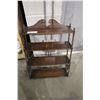 Image 2 : ANTIQUE MAHOGANY KNICK KNACK SHELF