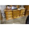Image 2 : SKLAR PEPPLER BEDROOM SUITE INCLUDING DRESSER, TRIPLE MIRROR, ARMOIRE HIGHBOY, AND NIGHTSTAND