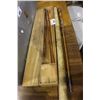 Image 2 : PAIR OF HARDY BROTHERS FISHING RODS, FLY ROD AND MOOCHING ROD WITH WOOD CARRY CASE