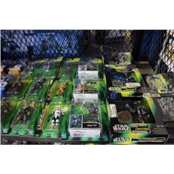 STAR WARS ACTION FIGURES, SHELF LOT