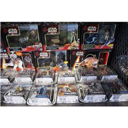 STAR WARS ACTION FIGURES, SHELF LOT