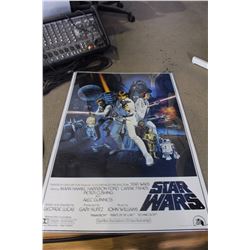 PAIR OF STAR WARS POSTERS