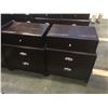 Image 2 : BEDROOM SUITE WITH DRESSER, MIRROR, HIGHBOY, AND 2 NIGHTSTANDS