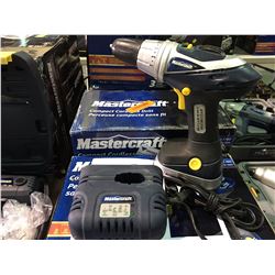 MASTERCRAFT  18 VOLT/3/8" COMPACT CORDLESS DRILL