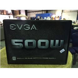 500 WATT 80PLUS CERTIFIED POWER SUPPLY