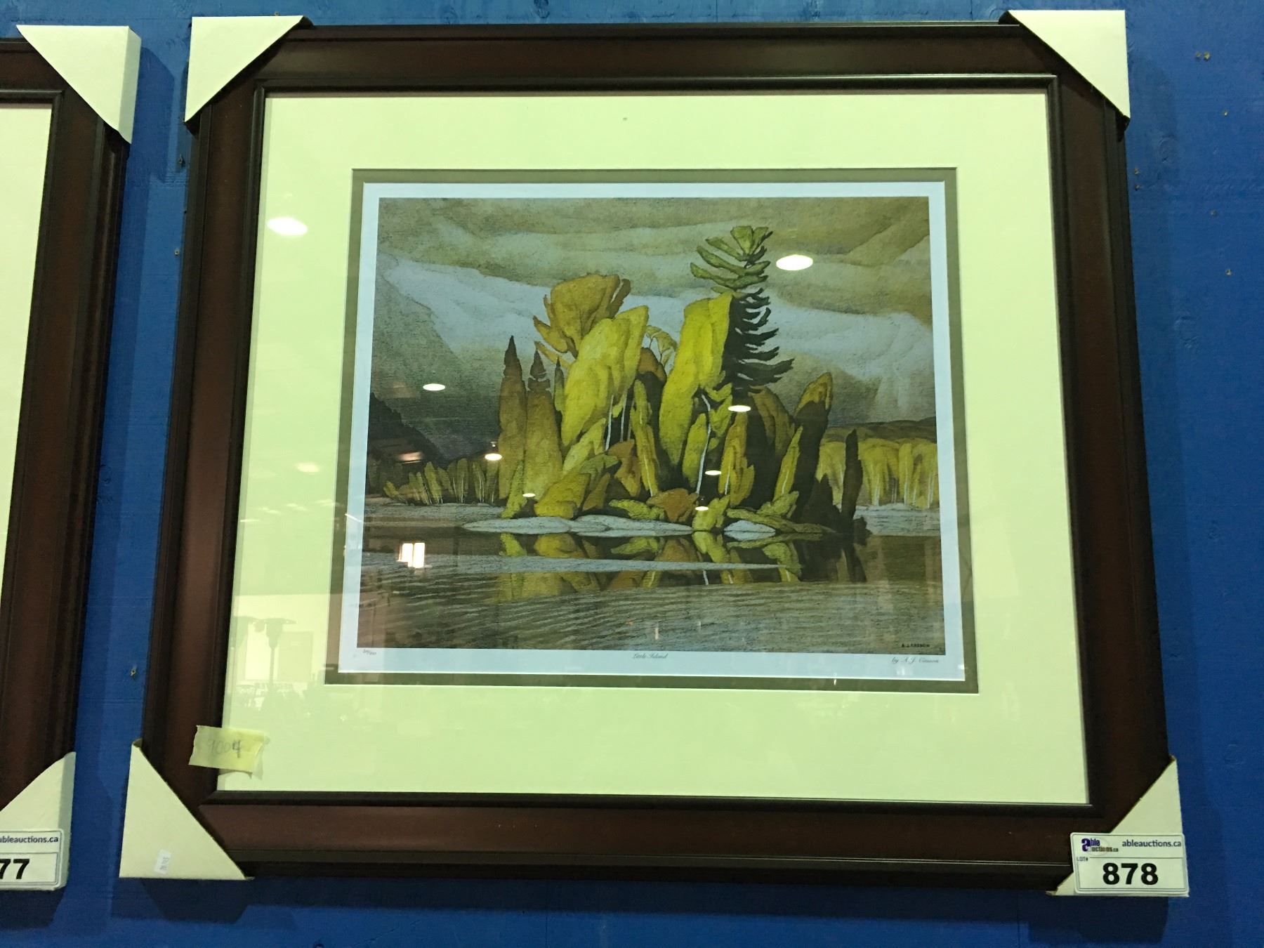 Framed Limited Edition Print By Group Of Seven Artist A J Casson Little Island 201 950