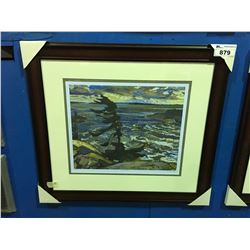 FRAMED LIMITED EDITION PRINT BY GROUP OF SEVEN ARTIST F.H. VARLEY "STORMY WEATHER"  201/950