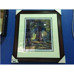 FRAMED LIMITED EDITION PRINT BY GROUP OF SEVEN ARTIST EMILY CARR "LONE CEDAR"  201/950