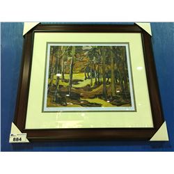 FRAMED LIMITED EDITION PRINT BY GROUP OF SEVEN ARTIST EMILY CARR "AUTUMN WOODS 201/950