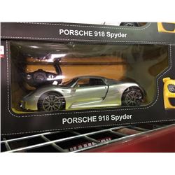 RASTAR RADIO CONTROLLED PORSCHE 918 SPYDER - SILVER