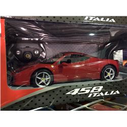 RASTAR RADIO CONTROLLED FERRARI 458 ITALIA - RED
