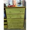 Image 1 : PINE 4 DRAWER HIGHBOY DRESSER
