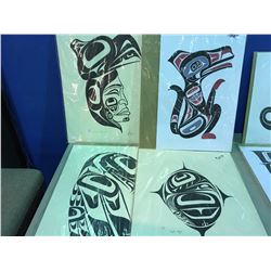 GROUP OF 5 ASSORTED FIRST NATIONS PRINTS