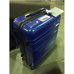 SAMSONITE  SINGLE  LUGGAGE - BLUE