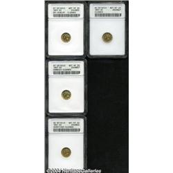 1851 G$1 --Ex-Jewelry, Cleaned--ANACS, XF Details, Net VF20,