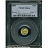 Image 1 : 1853 G$1 MS64 PCGS.