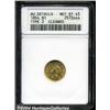 Image 1 : 1854 G$1 Type Two--Cleaned--ANACS. AU Details, Net XF45.